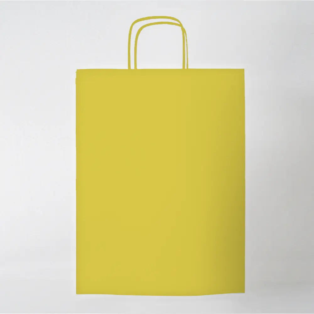 shopper carta giallo