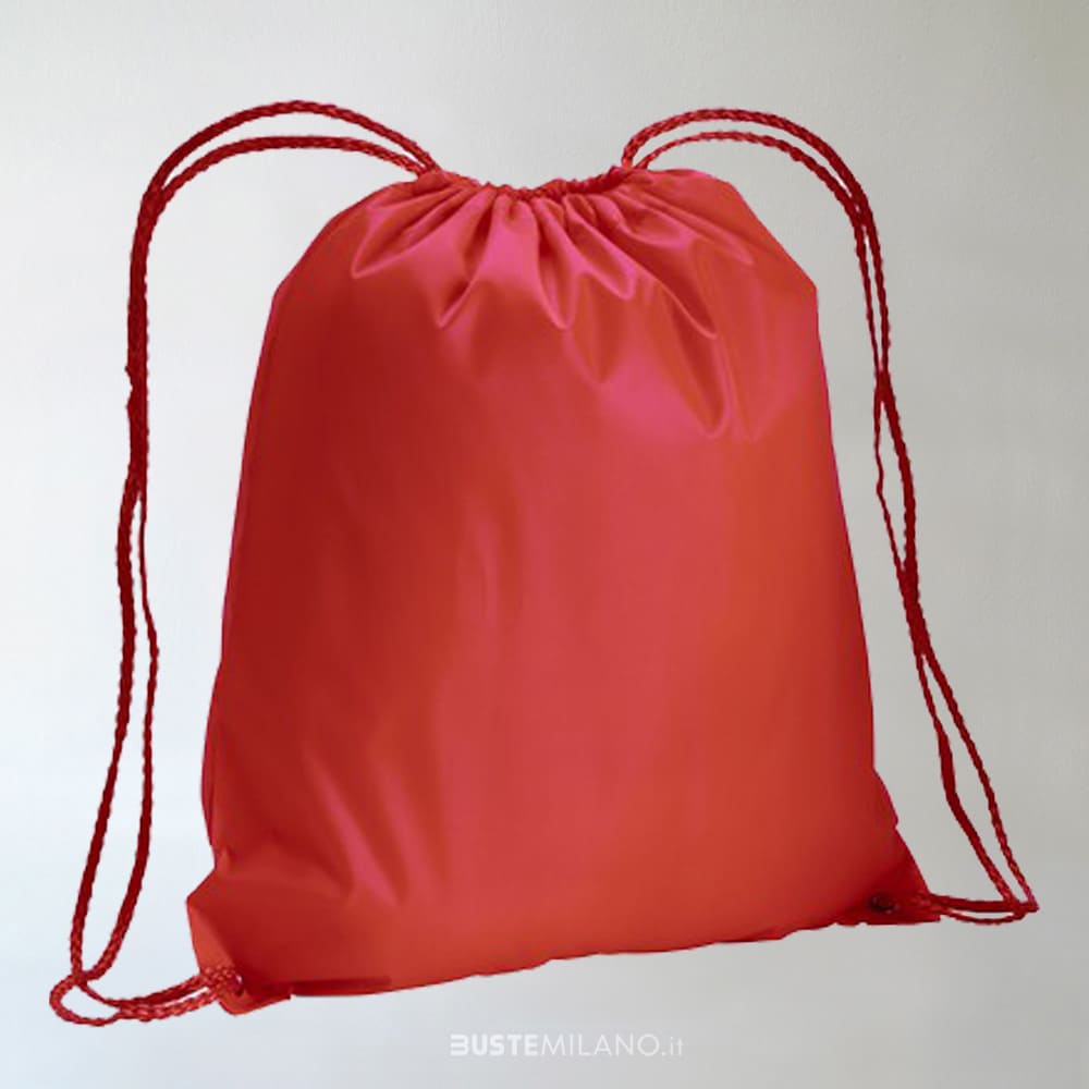 sacche zaini poliestere ros N2 bustemilano